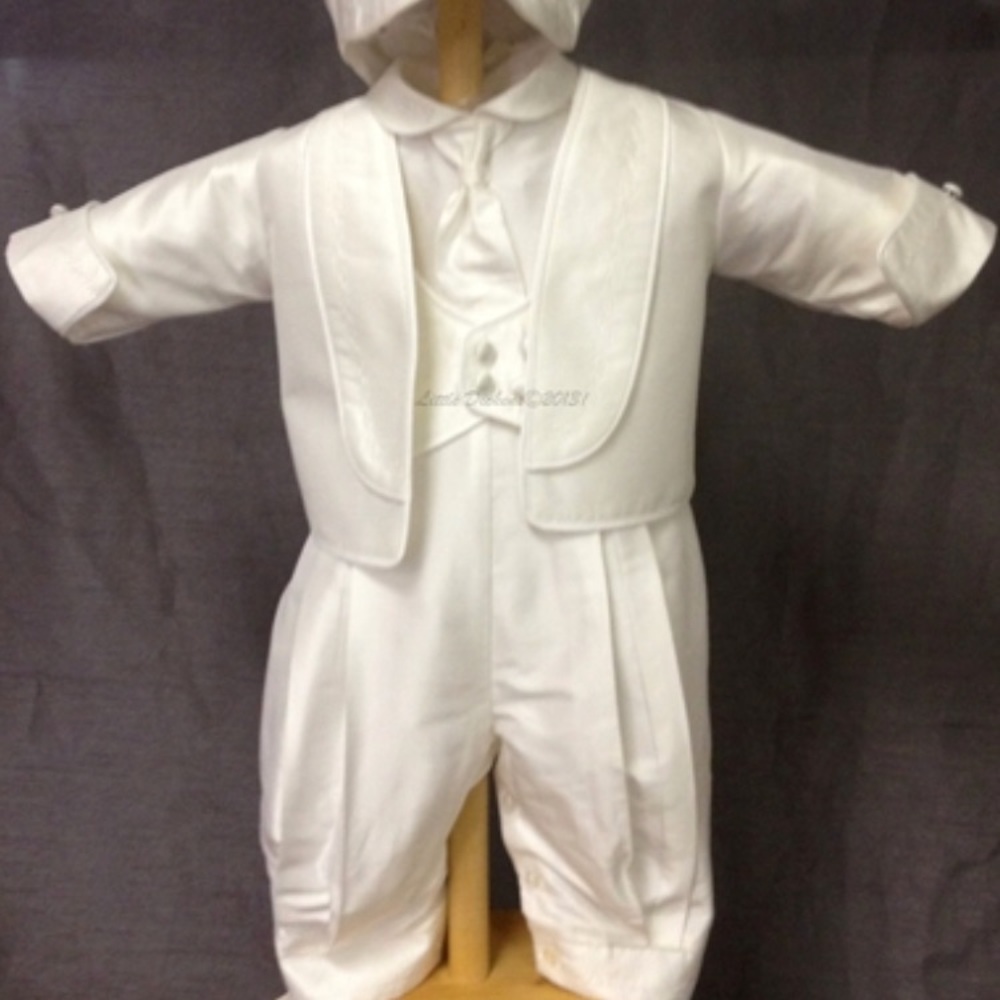 Piccolo Bacio boys christening outfit 6 months